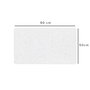 Mijölnir Toalla de Manos Algodón 100% Blanca 420 gr/m² Suave y Absorbente 50 x 90 cm